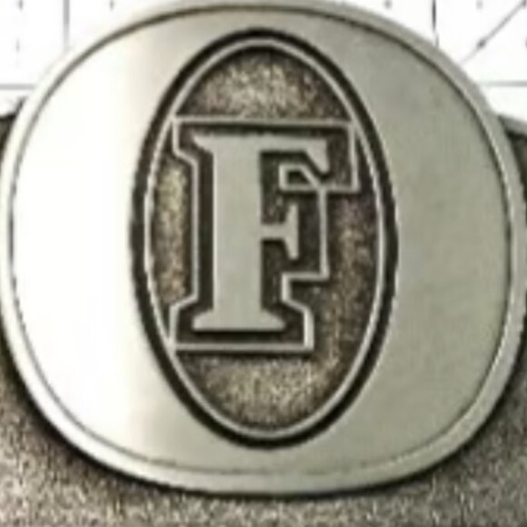 Foster's Belt Buckle Never Worn Metal Beer Advertising Fashion Accessory - Picture 2 of 3